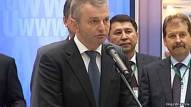 Первый заместитель Министра Игорь Каграманян выступил с докладом о кадровом обеспечении системы здравоохранения